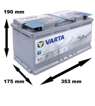 VARTA 95AH AGM START & STOP A5